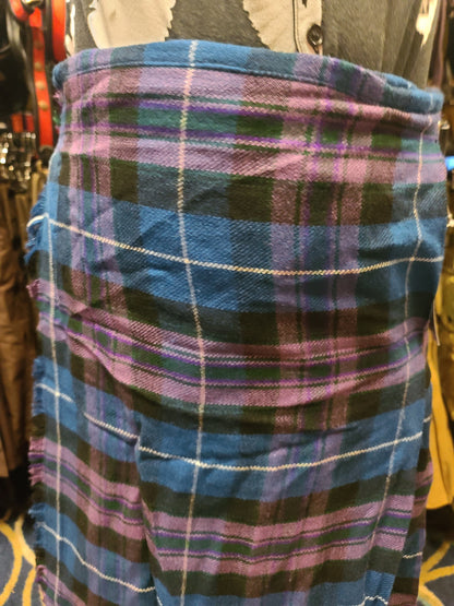 Pride of Scotland Tartan Kilt by KiltedBros Purple Plaid - view 2