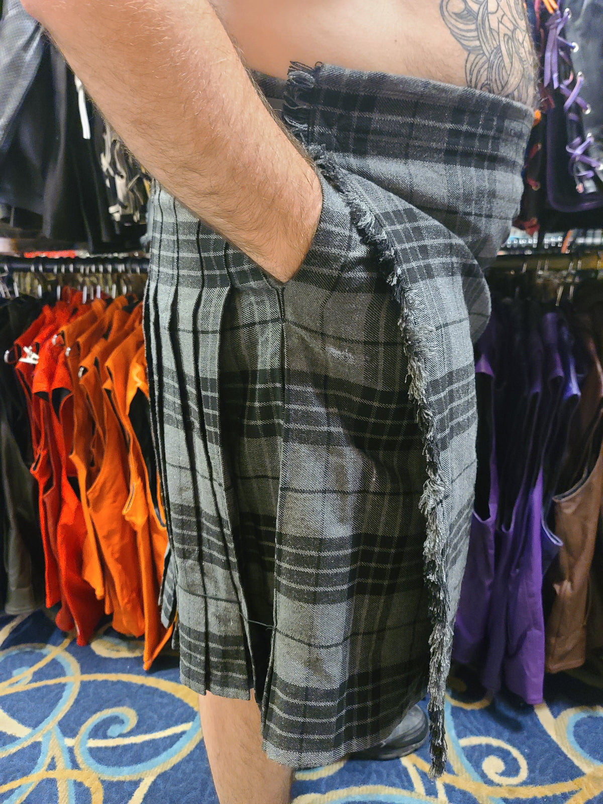 Grey Watch Tartan Kilt by KiltedBros - view 4