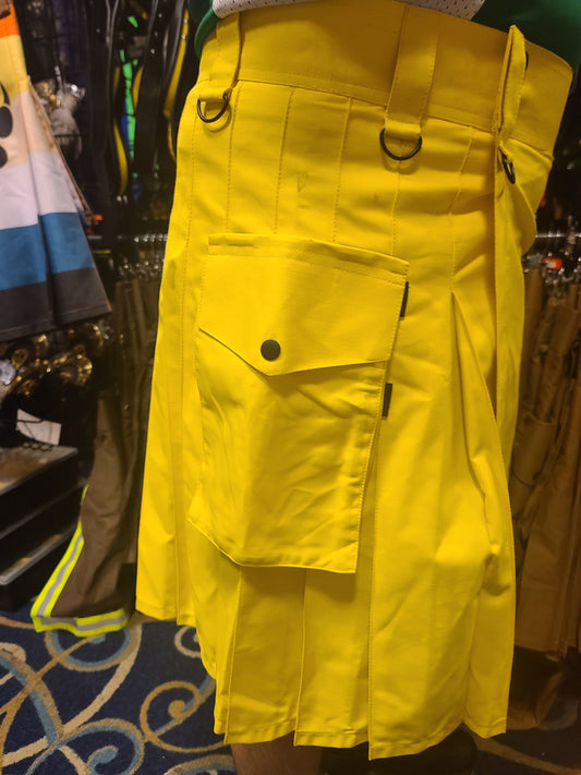 Utility Kilt in Yellow by KiltedBros - view 2