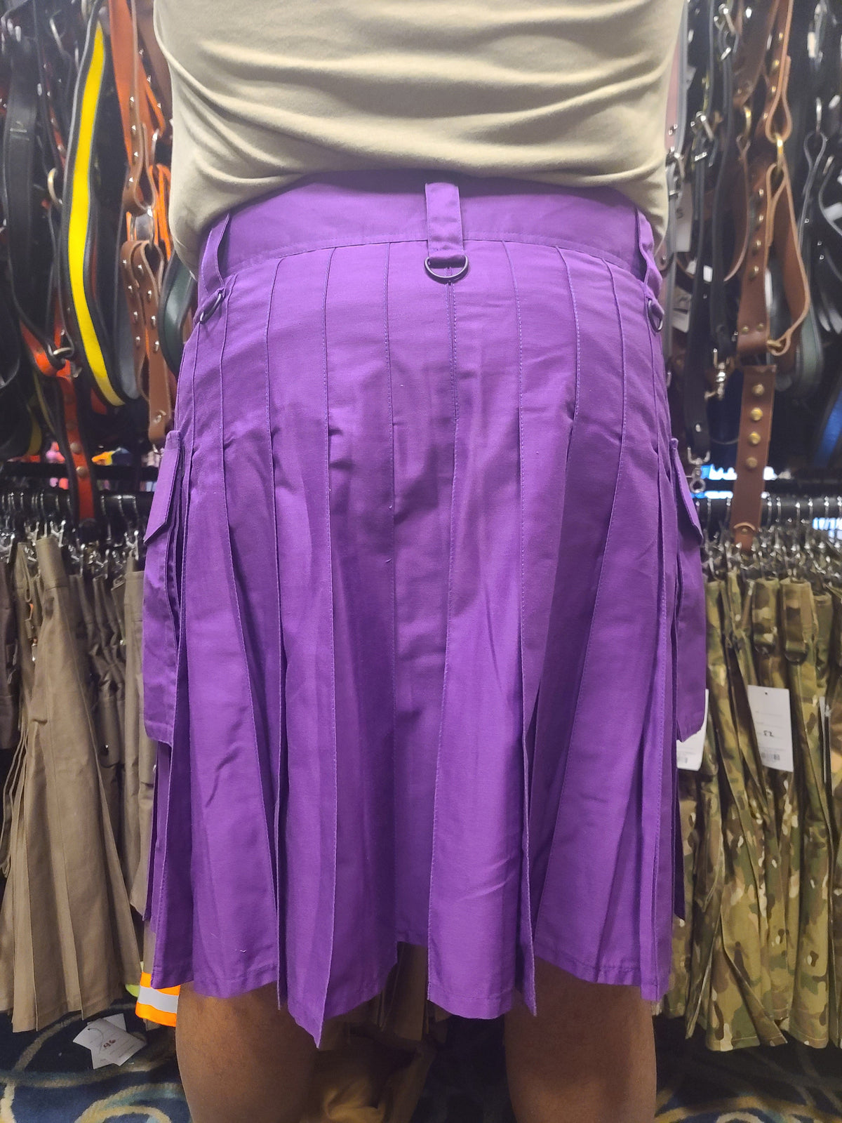 Utility Kilt in Purple by KiltedBros - view 3