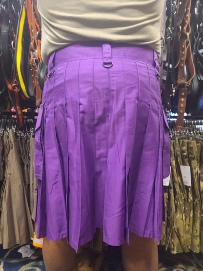 Utility Kilt in Purple by KiltedBros - view 3