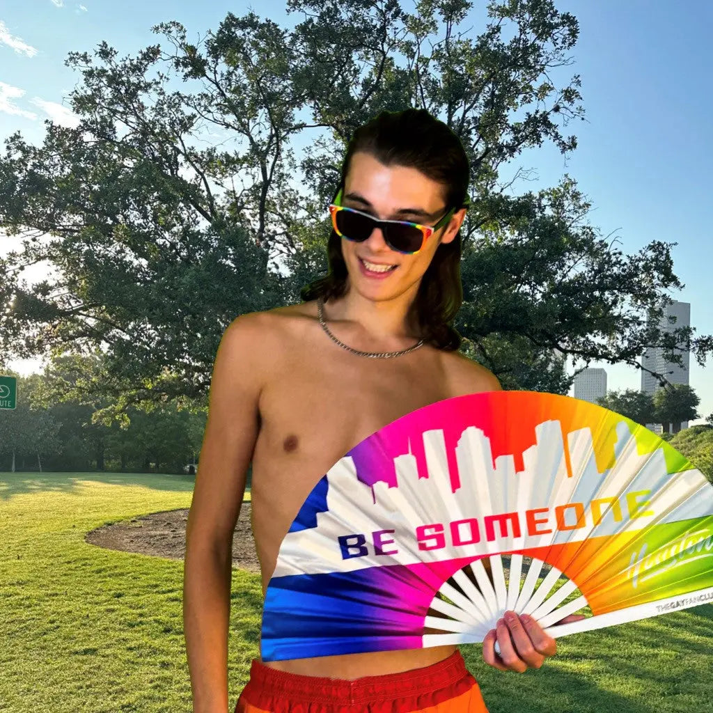Be Someone Houston Pride Clack Fan