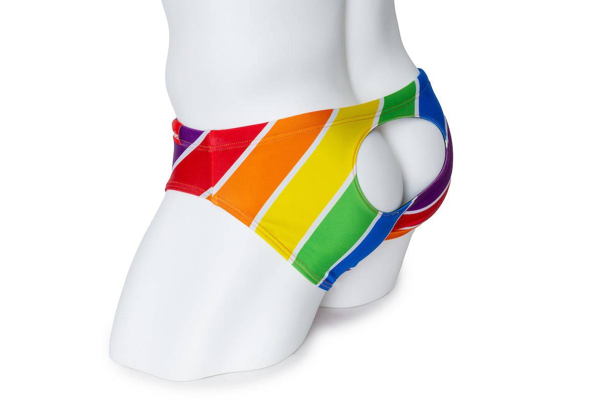 Rainbow Stripe - Open Window