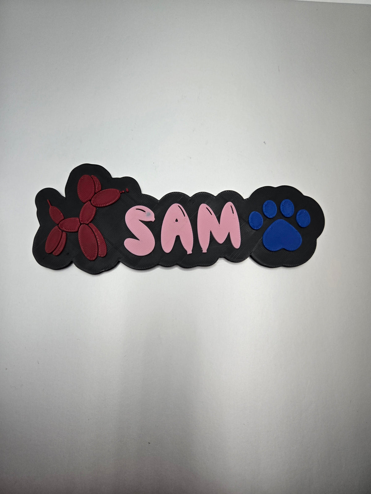 Fully Custom High-Tech Name Keychain