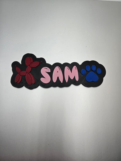 Fully Custom High-Tech Name Keychain