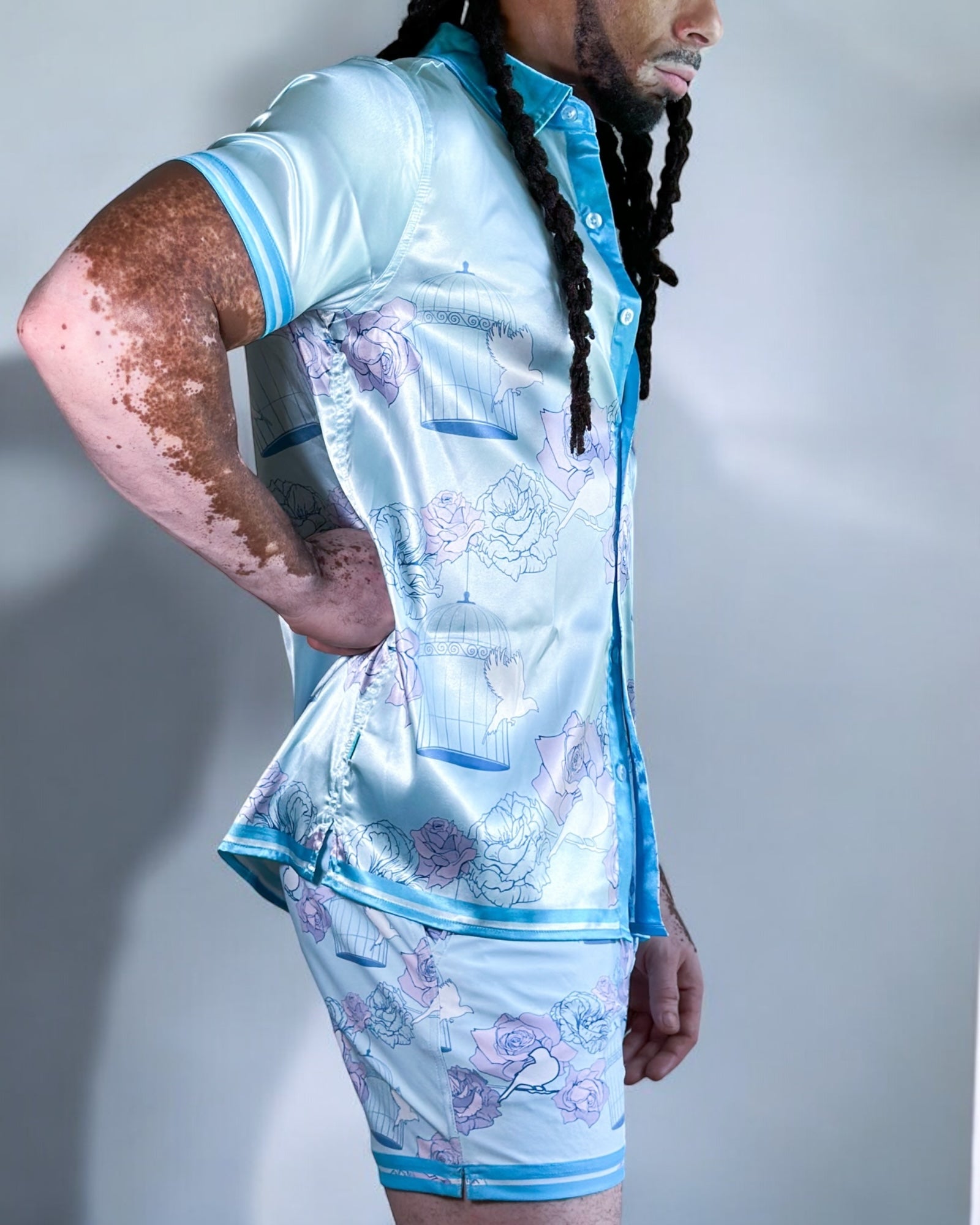 Freedom Silk Shirt | MEN SHIRT | KBAYO | OUTFAIR | OUTFAIR