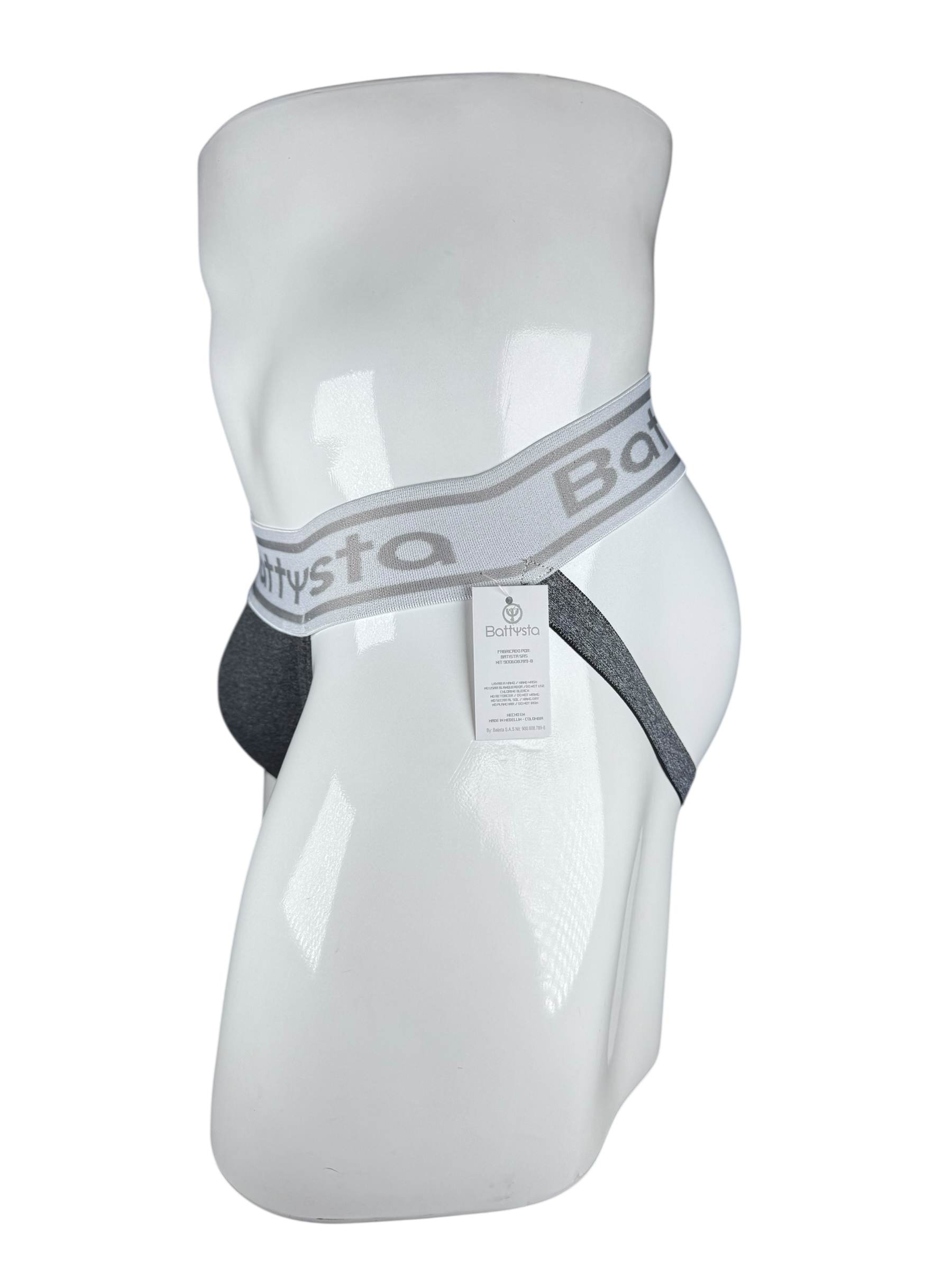 Grey Jockstrap | MEN UNDERWEAR | BATTYSTA | OUTFAIR | OUTFAIR