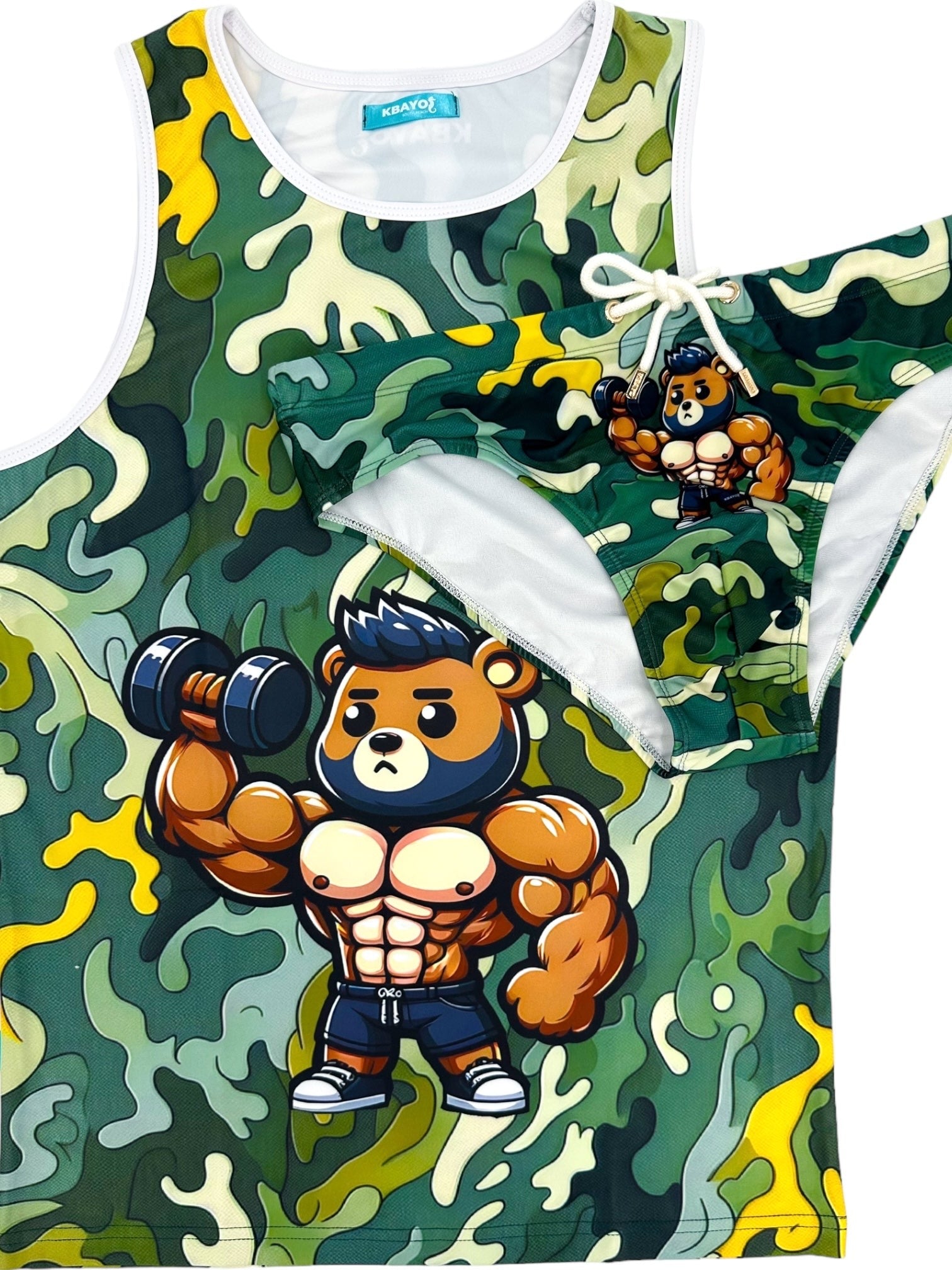 CAMOFLEX Tank Top | MEN TANK TOP | KBAYO | OUTFAIR | OUTFAIR