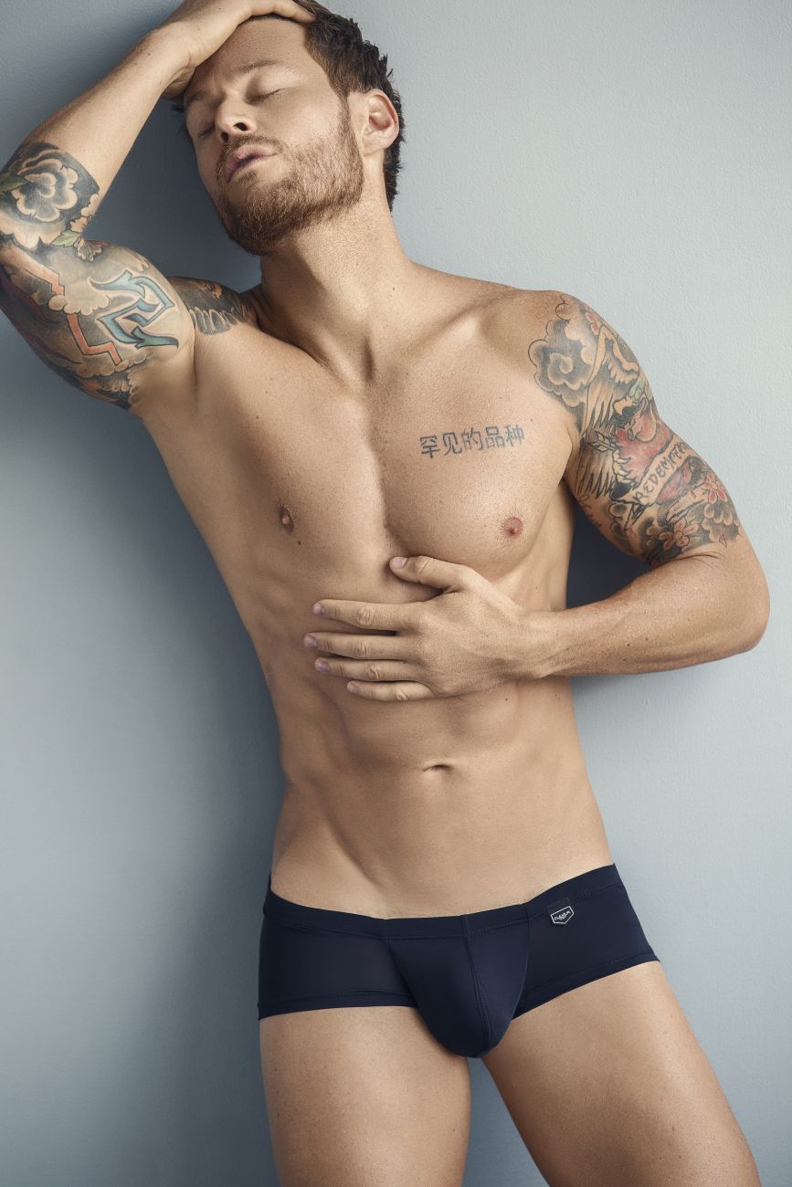 Clever Moda Men's Underwear 2373 Australian Latin Boxer Briefs Color Black