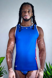 Patriot Glam Tank Top - front view