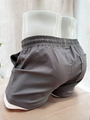 Grey Drill Shorts 2.5 Inches