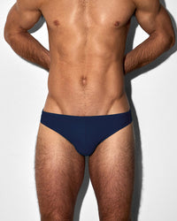 Swim Tanga Solid Navy - front view