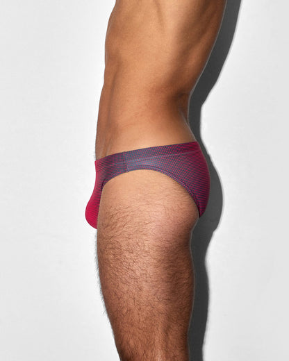 Swim Tanga Super Bright Halftone Neon Red - view 3