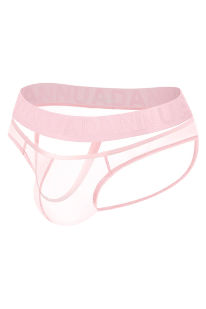 Men’s Sexy Sheer Thong with Ring & Strap Design - view 35