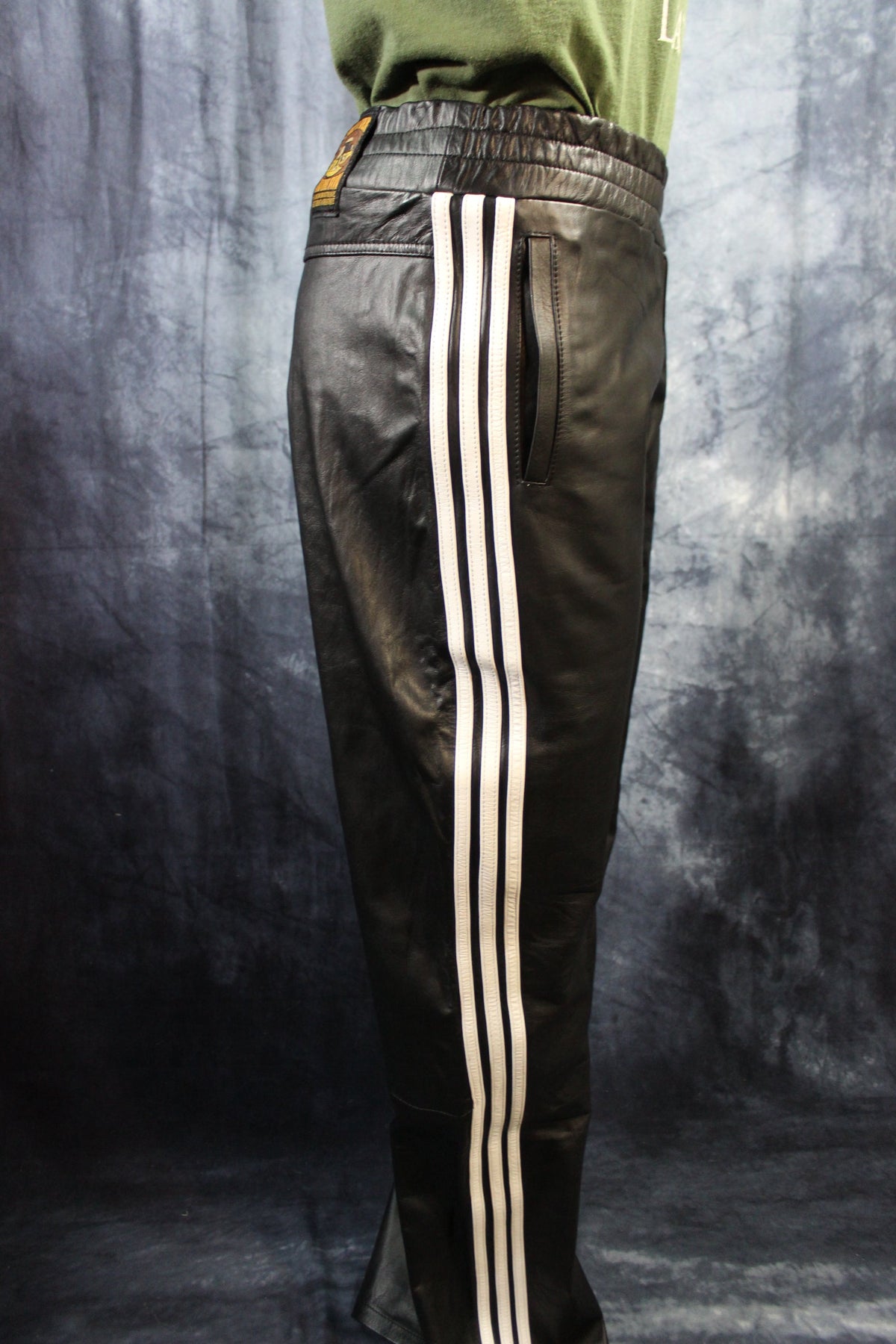 Leather Track Pants by The Otter and The Fox - view 2