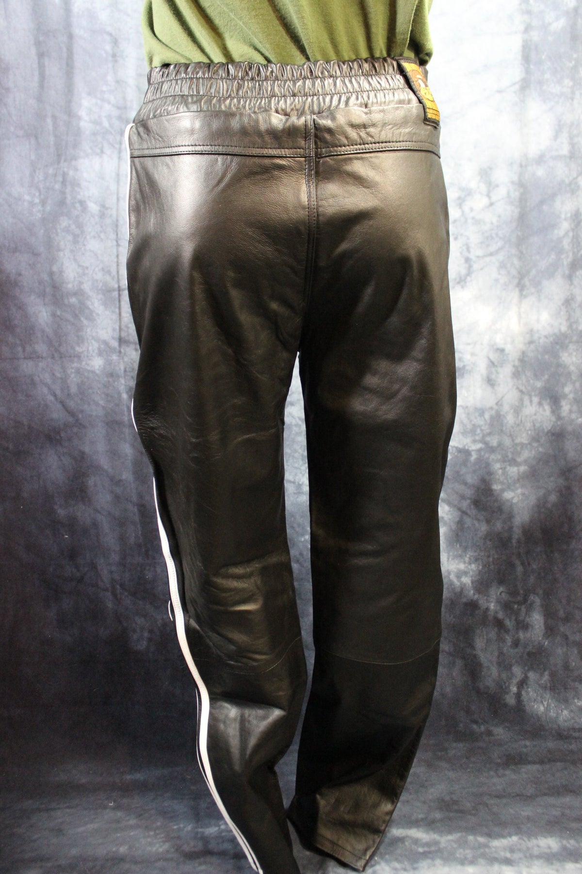 Leather Track Pants by The Otter and The Fox - view 4