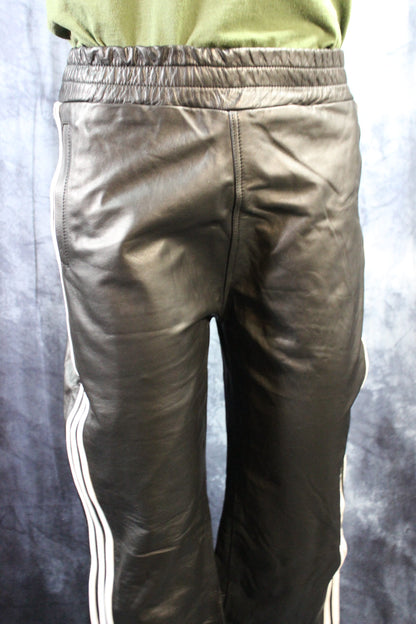 Leather Track Pants by The Otter and The Fox - view 6