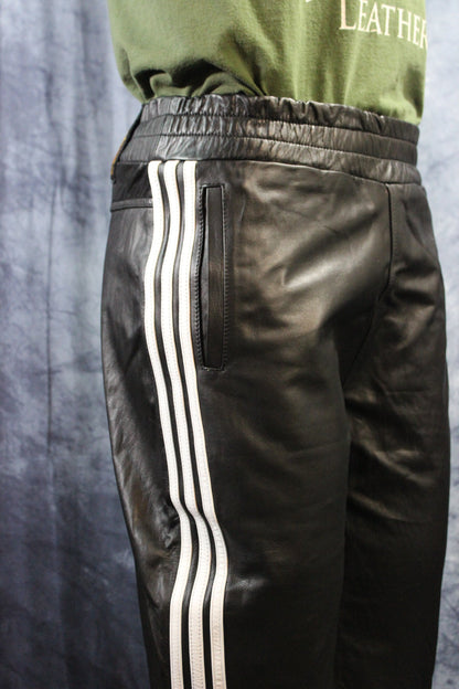 Leather Track Pants by The Otter and The Fox - view 7