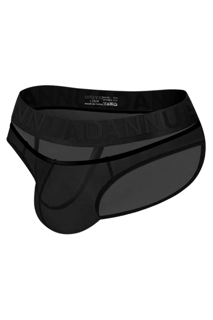 Men’s Sexy Sheer Thong with Ring & Strap Design - view 3