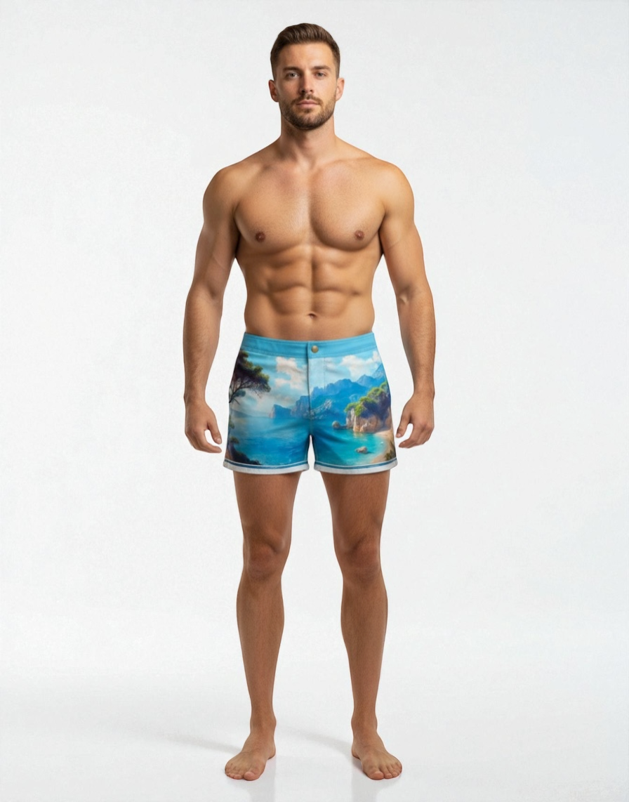 BRAVA CALA SHORTS | MEN SHORTS | KBAYO | OUTFAIR | OUTFAIR