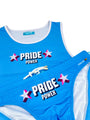 PRIDE POWER Light Blue Swimsuit