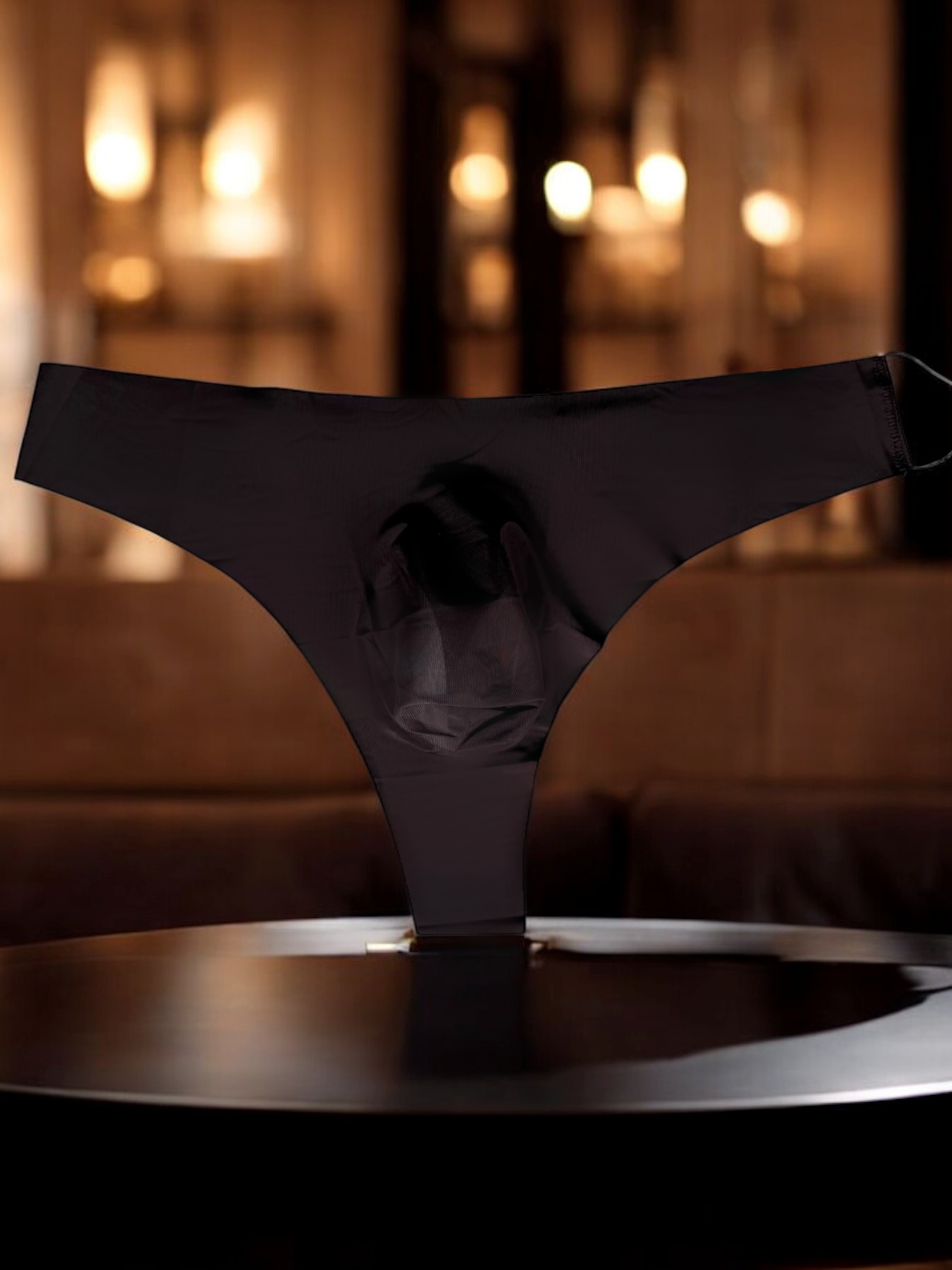 Ethereal Luxe Thong Dark Coffee | MEN UNDERWEAR | ETHAN UNDERWEAR | OUTFAIR | OUTFAIR