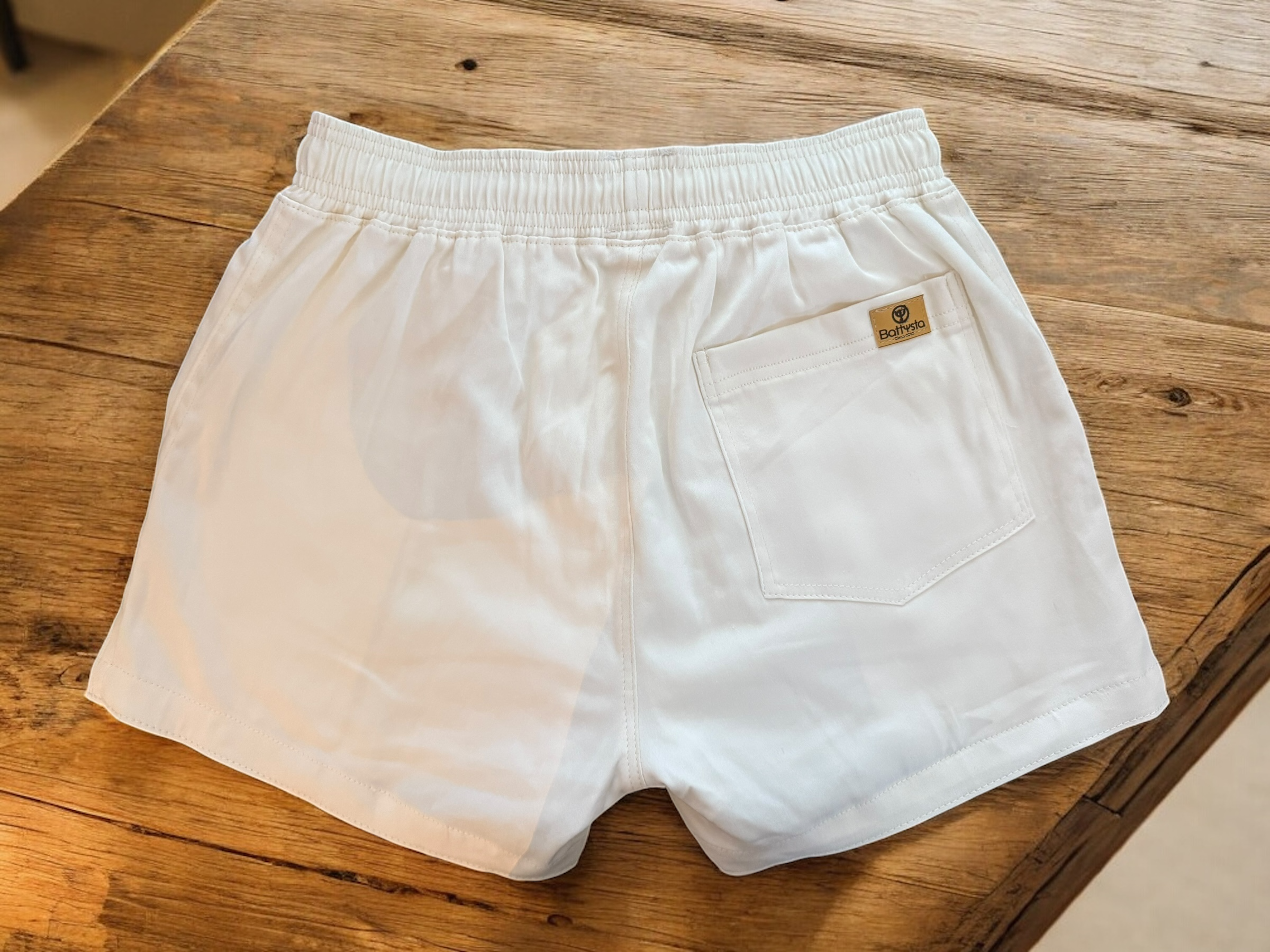White Drill Shorts 2.5 Inch | MEN SHORTS | BATTYSTA | OUTFAIR | OUTFAIR