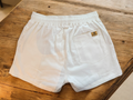 White Drill Shorts 2.5 Inch