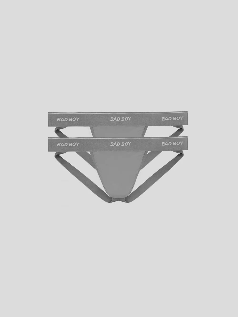 BAD BOY Grey Jockstrap | MEN UNDERWEAR | BAD BOY | OUTFAIR | OUTFAIR