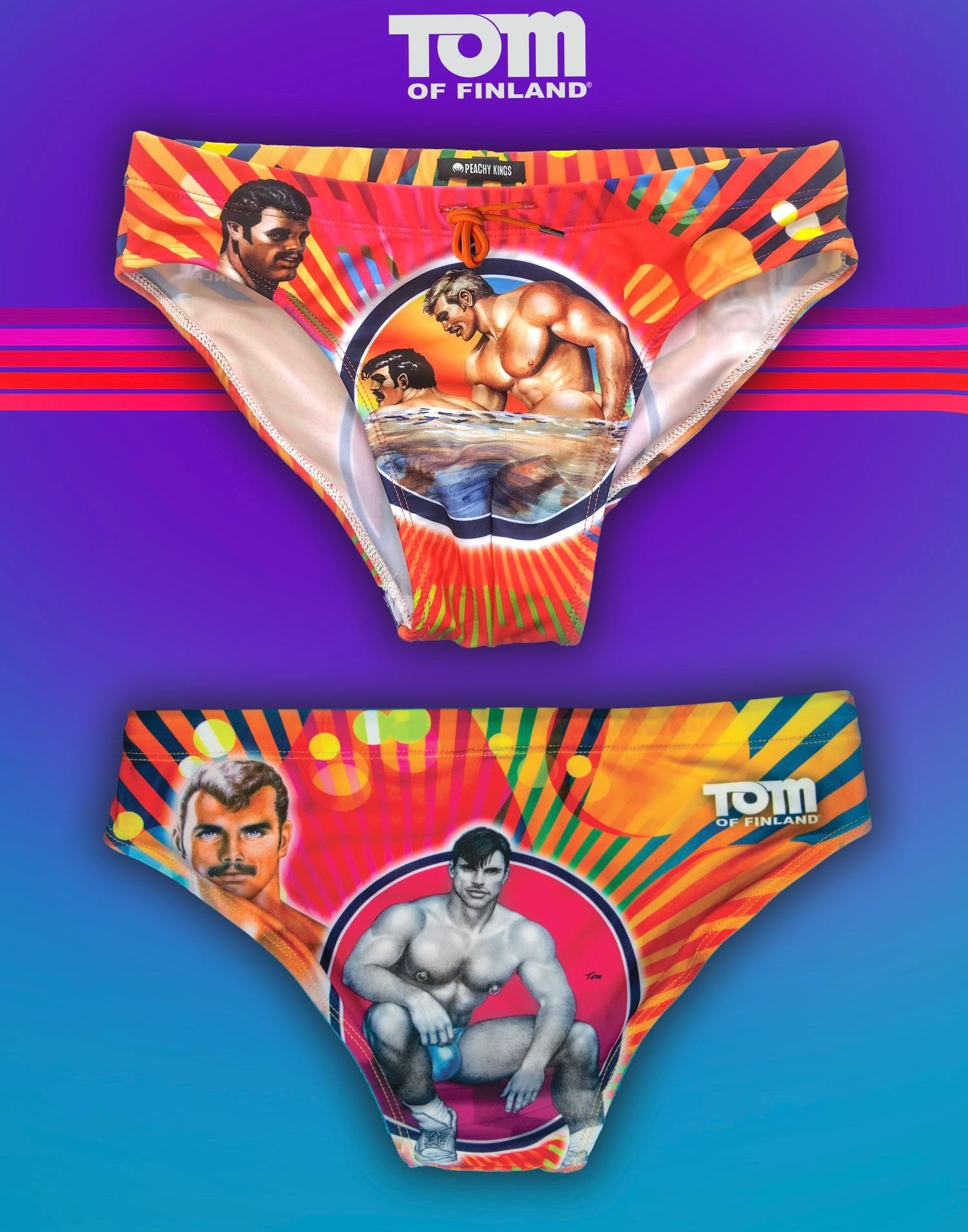 Tom of Finland "PRIDE" Swim Brief | MEN SWIMWEAR | TOM OF FINLAND | OUTFAIR | OUTFAIR