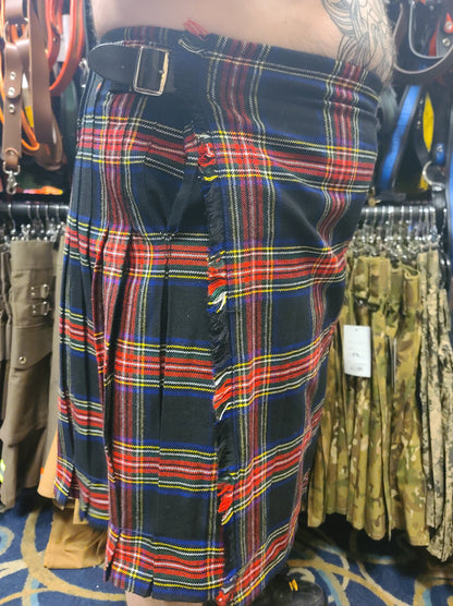 Black Stewart Tartan Kilt by KiltedBros - view 4