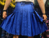 Utility Kilt in Blue by KiltedBros - front view