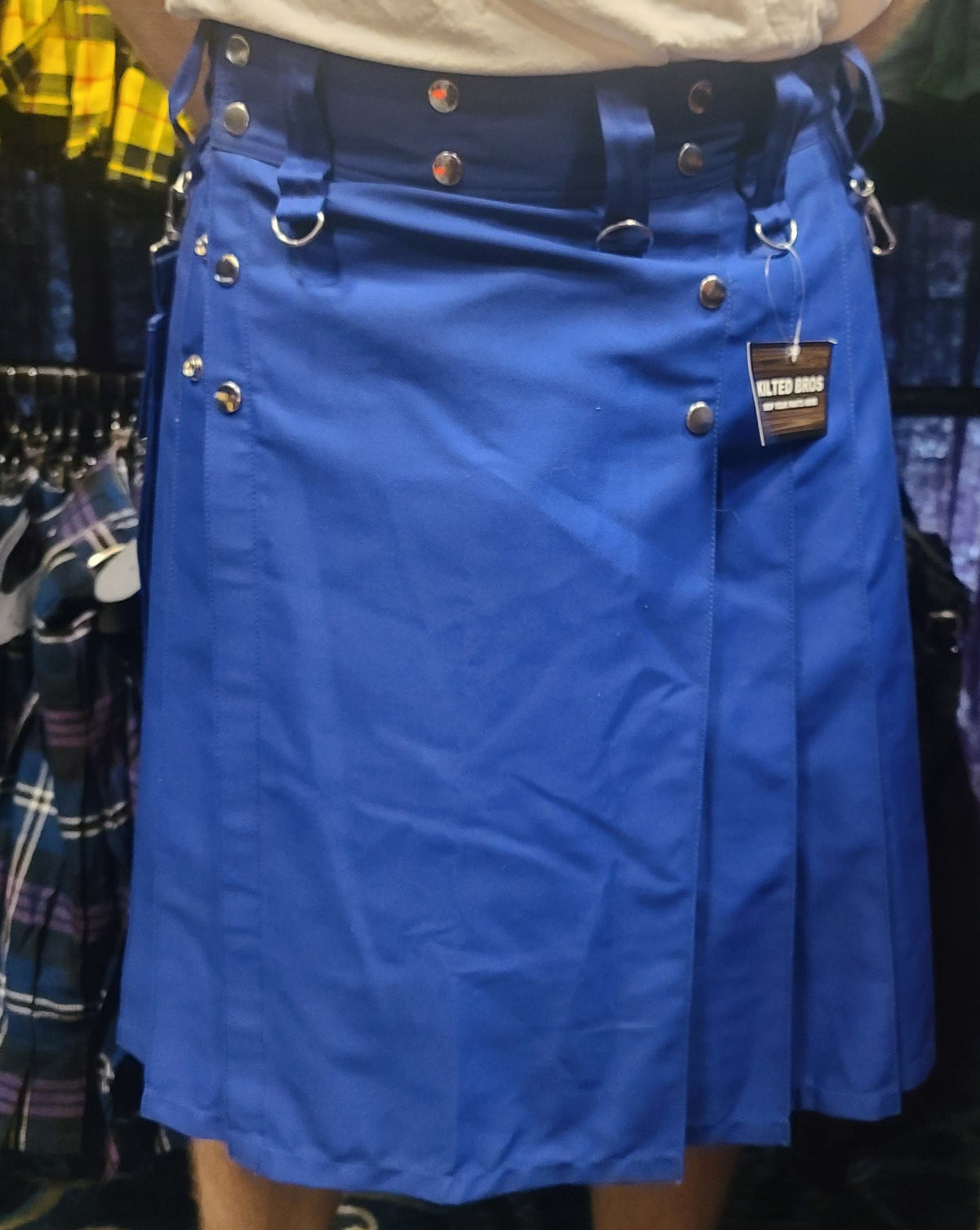 Utility Kilt in Blue by KiltedBros - view 4