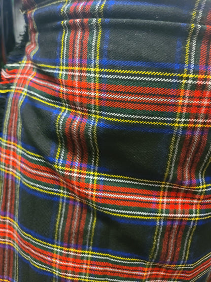 Black Stewart Tartan Kilt by KiltedBros - view 5