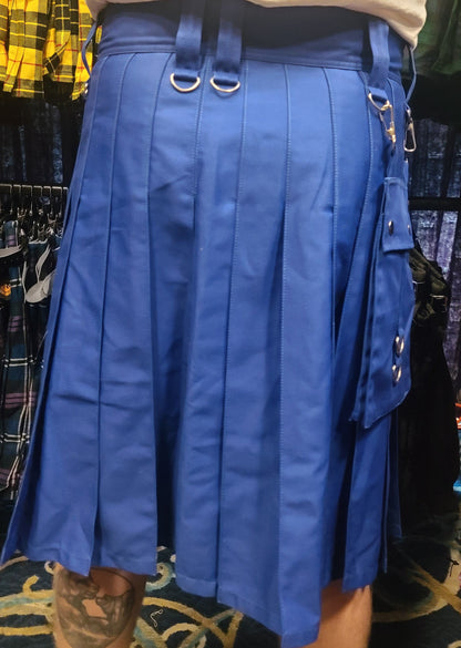 Utility Kilt in Blue by KiltedBros - view 2