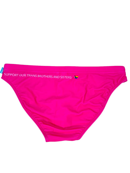 PRIDE POWER Pink Swimsuit | MEN SWIMWEAR | KBAYO | OUTFAIR | OUTFAIR