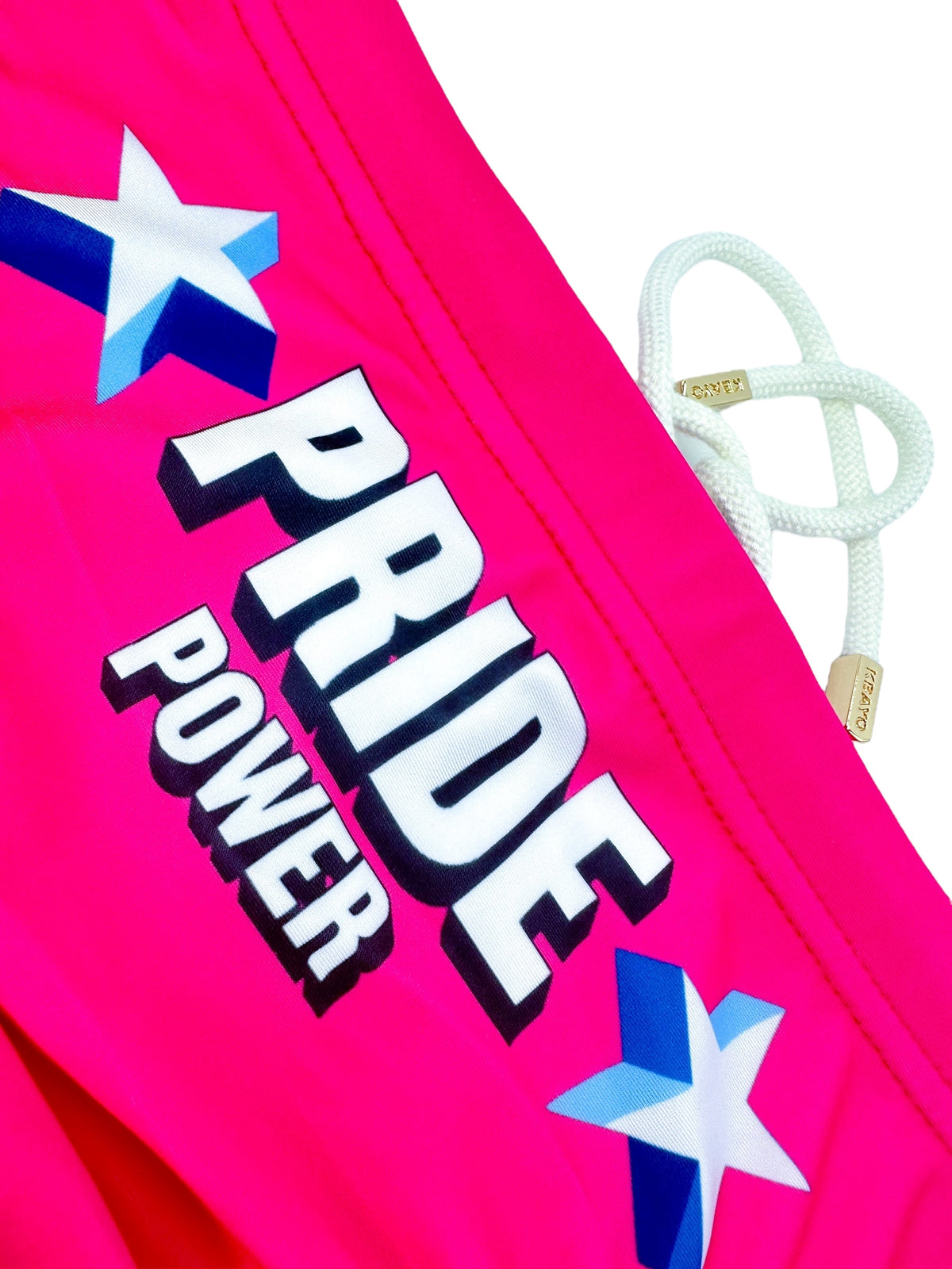 PRIDE POWER Pink Swimsuit | MEN SWIMWEAR | KBAYO | OUTFAIR | OUTFAIR