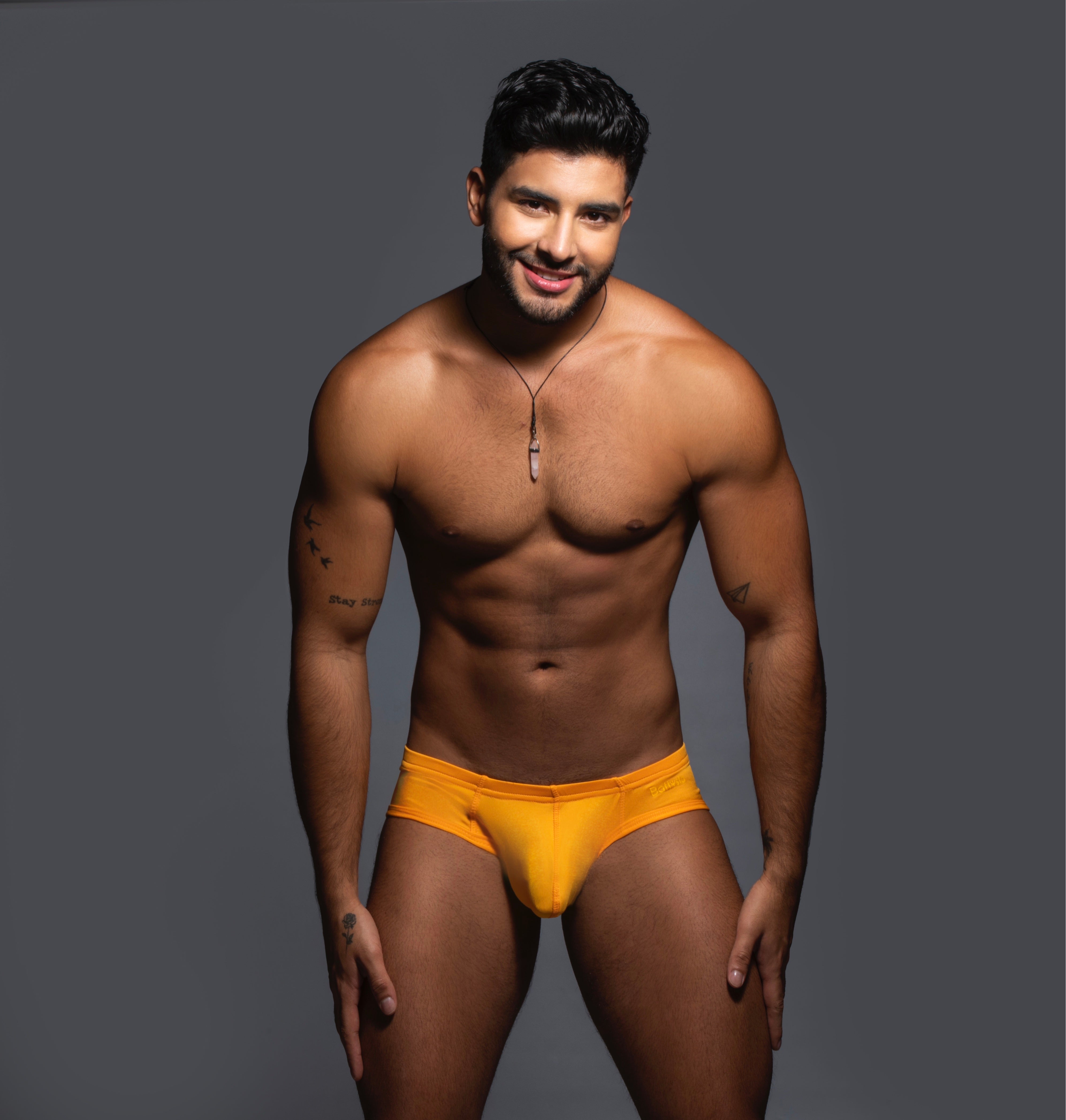 Amber Glow PouchPride | MEN SWIMWEAR | BATTYSTA | OUTFAIR | OUTFAIR