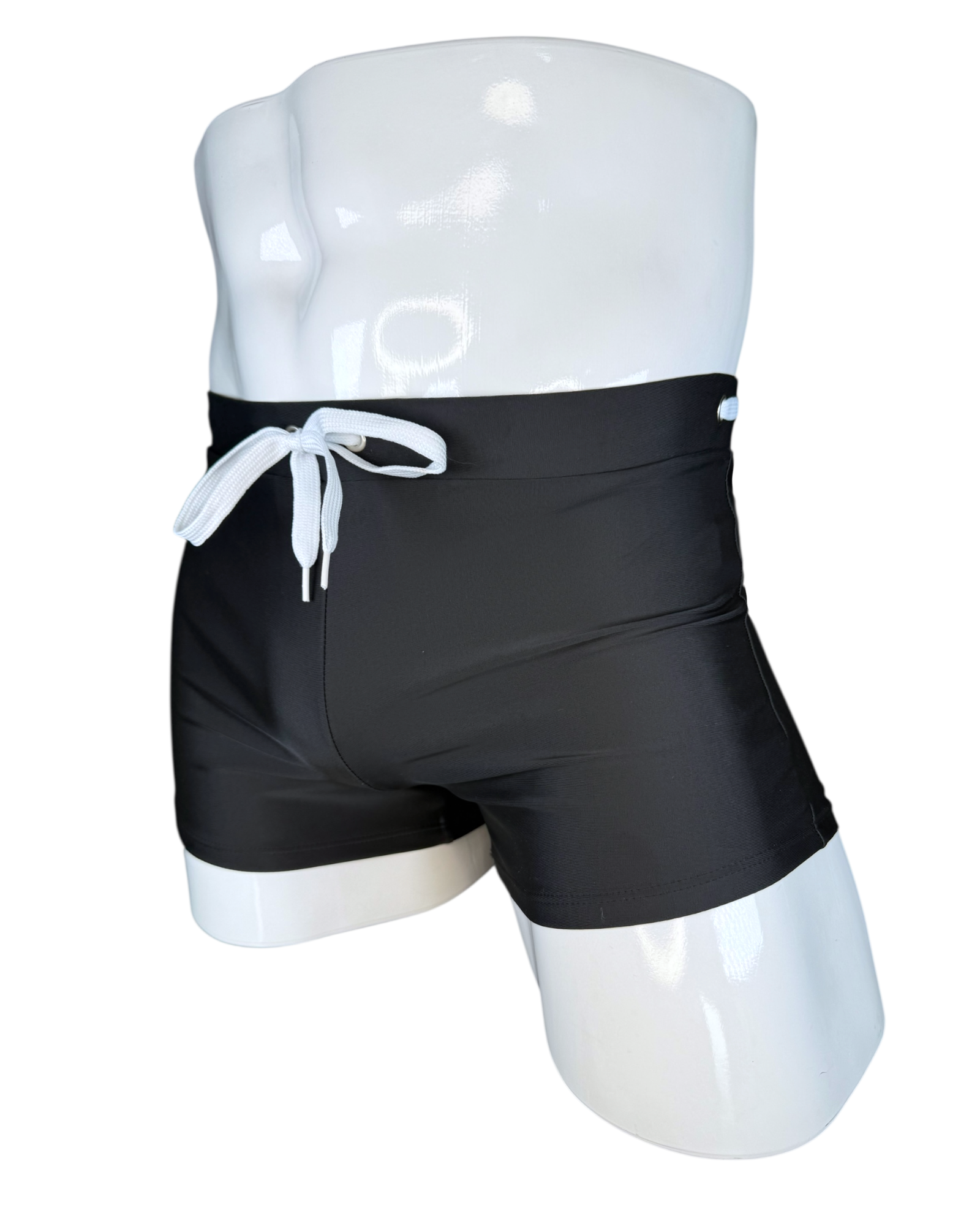 Basic Black Square Cut | MEN SWIMWEAR | LAVISH NY | OUTFAIR | OUTFAIR