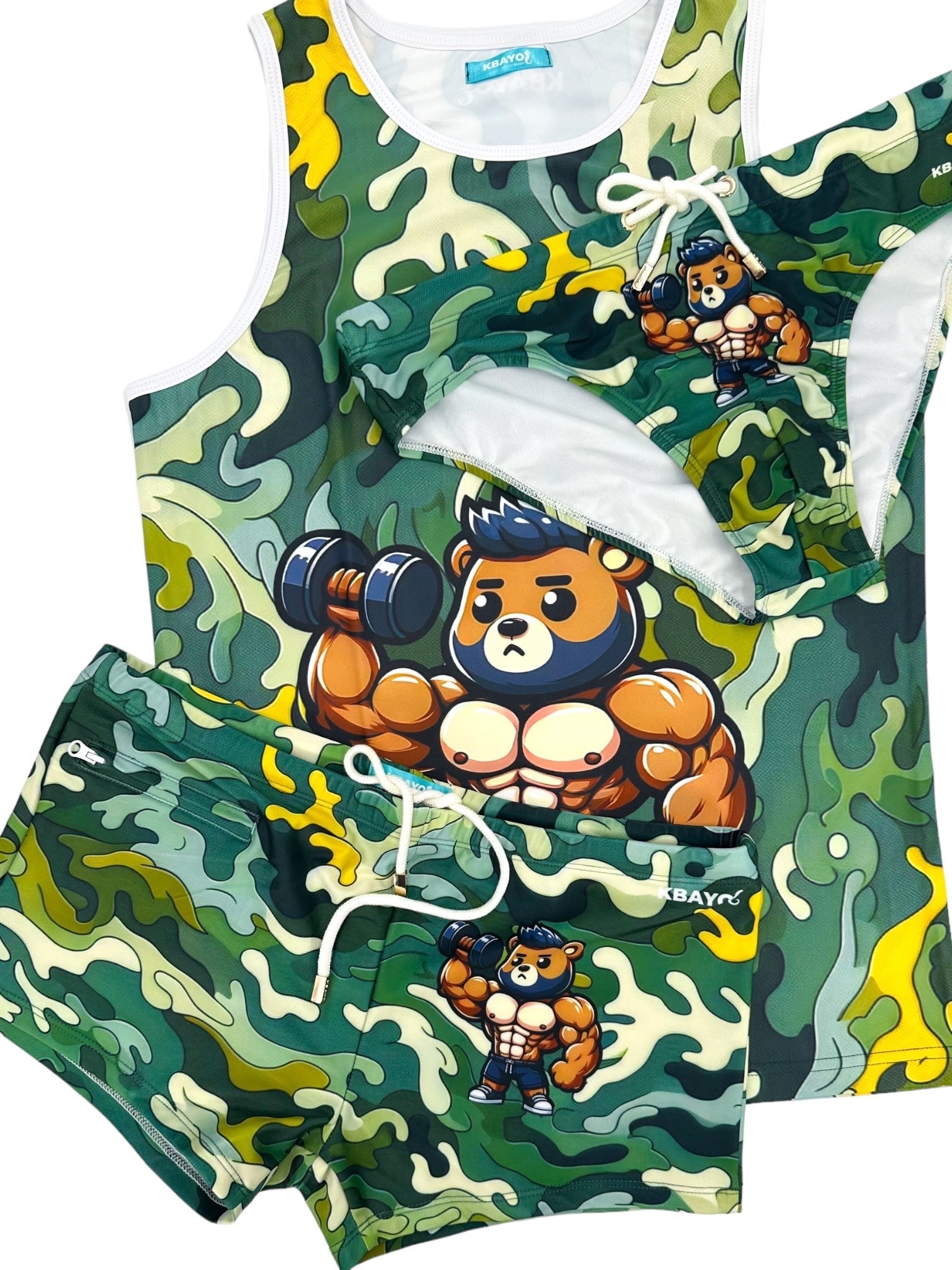 CAMOFLEX Tank Top | MEN TANK TOP | KBAYO | OUTFAIR | OUTFAIR