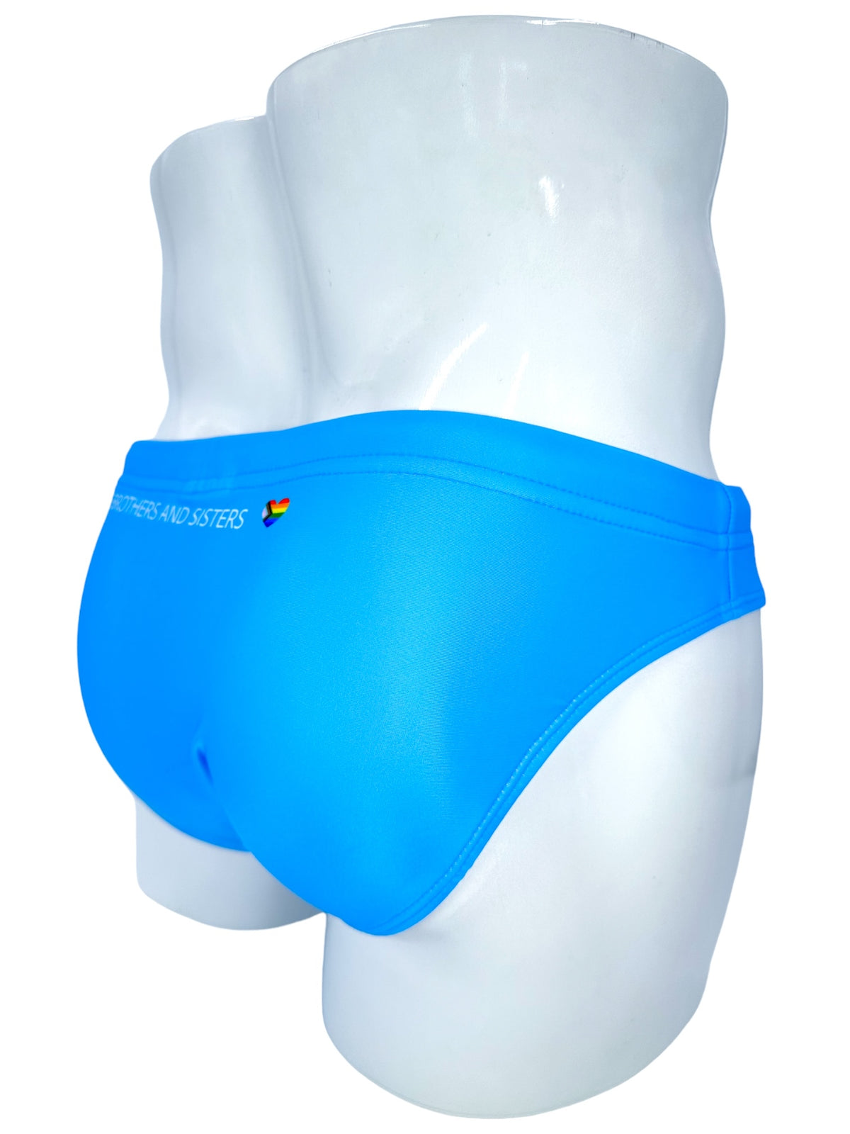 PRIDE POWER Light Blue Swimsuit | MEN SWIMWEAR | KBAYO | OUTFAIR | OUTFAIR
