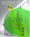 NEON GREEN WINGS VICER HAT