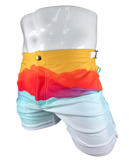 SUNSET IN COSTA BRAVA SHORTS - KBAYO
