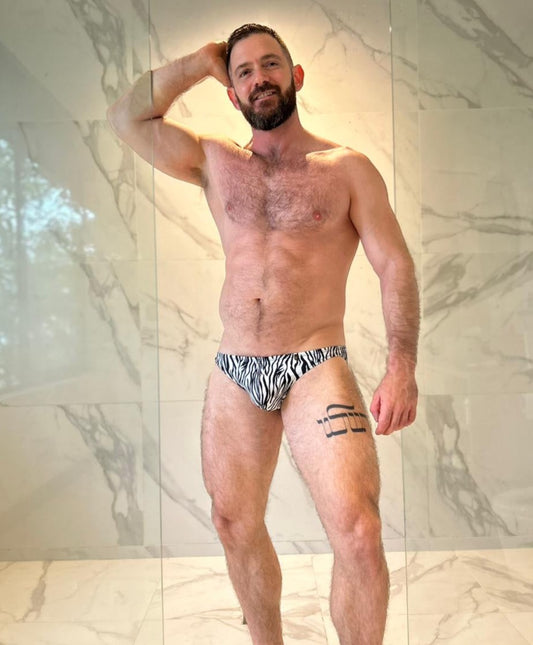 ADONIS WILD ZEBRA | MEN SWIMWEAR | XPARTACUS | OUTFAIR | OUTFAIR