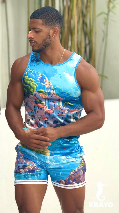 BRAVA TOWN SHORTS | MEN SHORTS | KBAYO | OUTFAIR | OUTFAIR