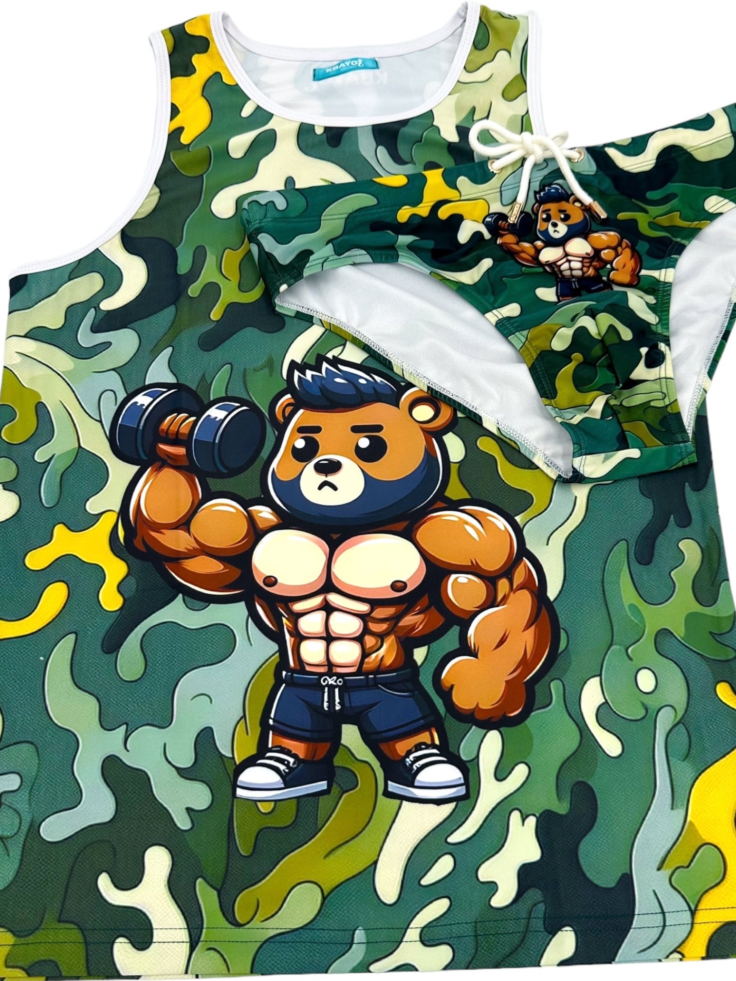 CAMOFLEX Tank Top | MEN TANK TOP | KBAYO | OUTFAIR | OUTFAIR