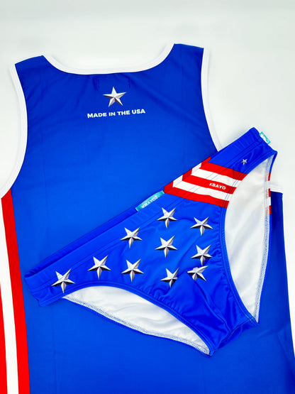 Patriot Glam Swimsuit | MEN SWIMWEAR | KBAYO | OUTFAIR | OUTFAIR