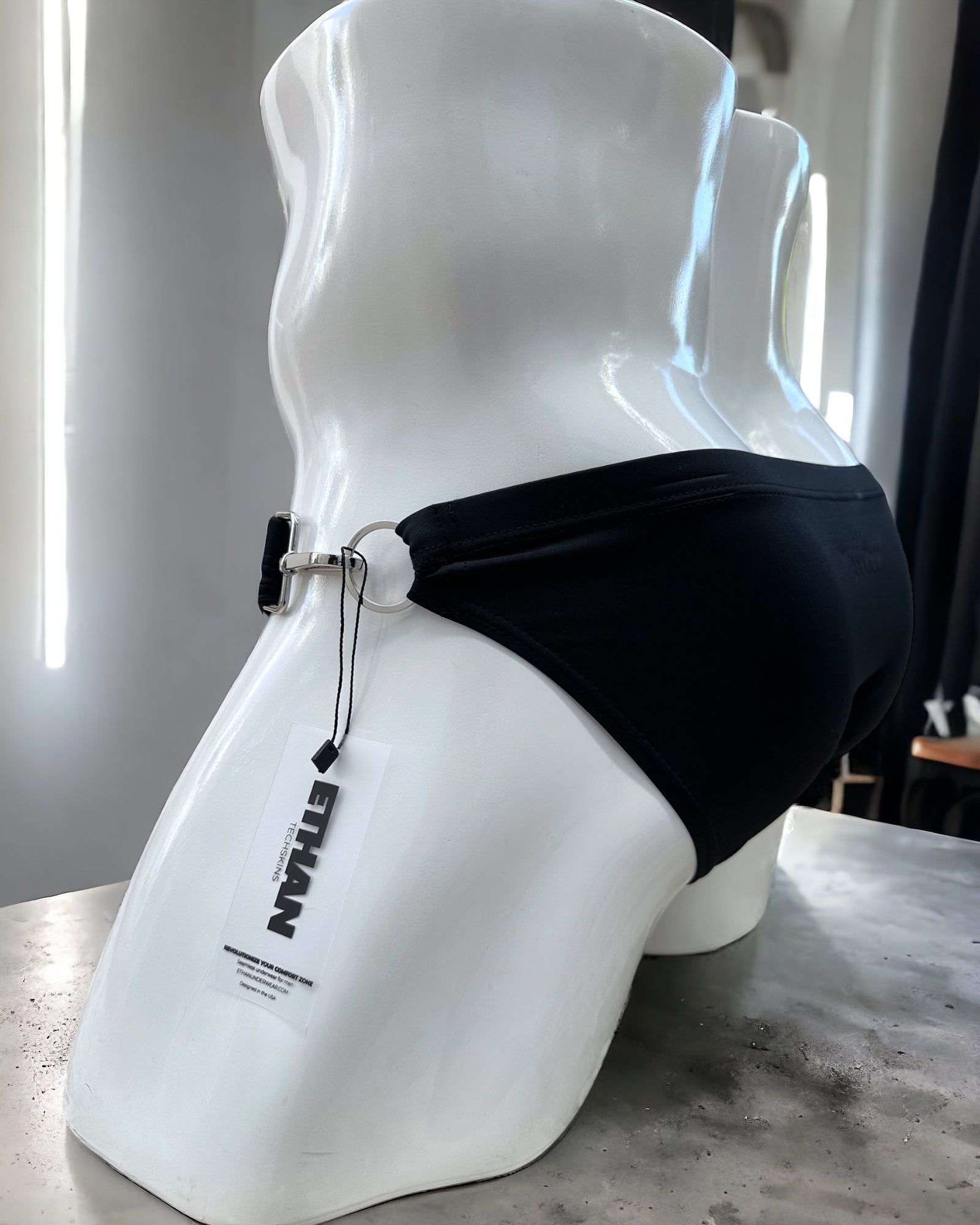 BuckleBold Black | MEN SWIMWEAR | ETHAN UNDERWEAR | OUTFAIR | OUTFAIR