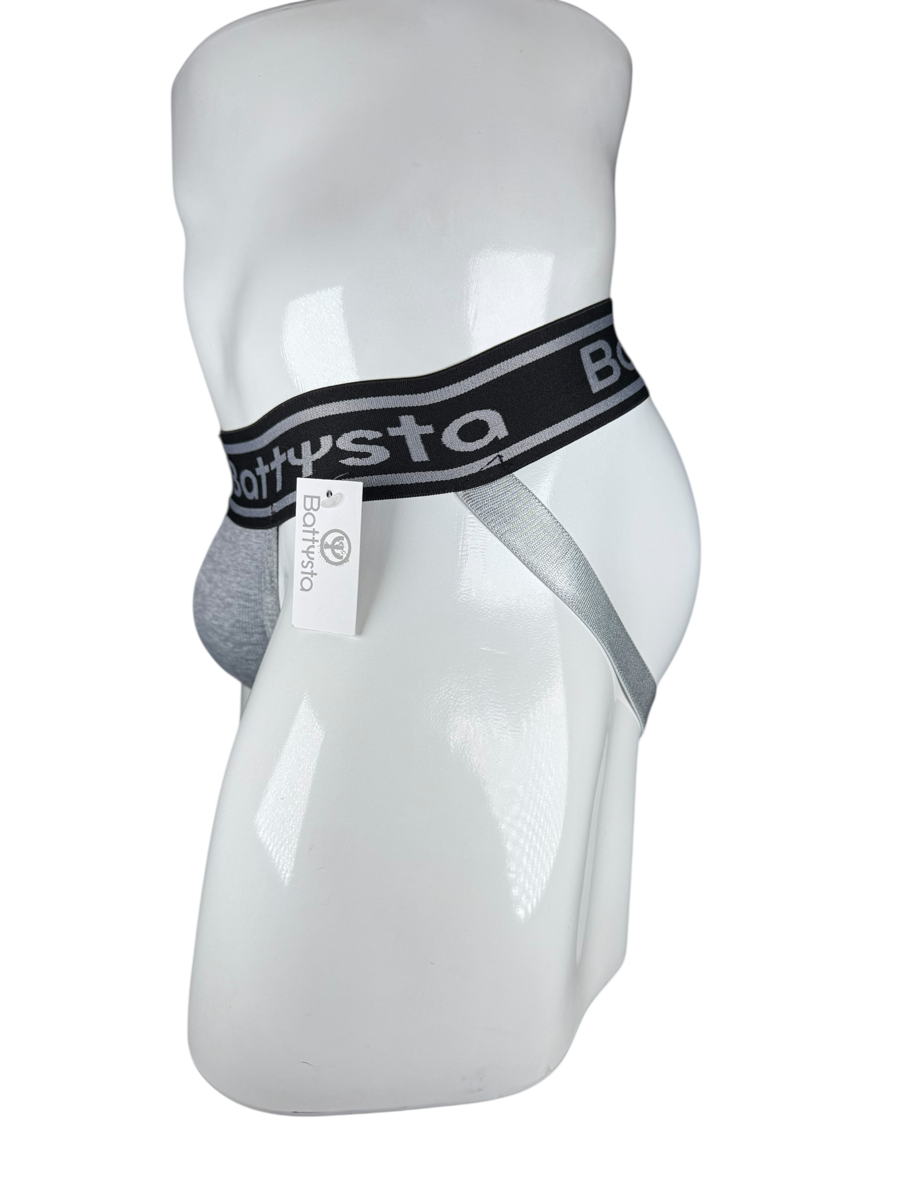 Light Grey Jockstrap | MEN UNDERWEAR | BATTYSTA | OUTFAIR | OUTFAIR
