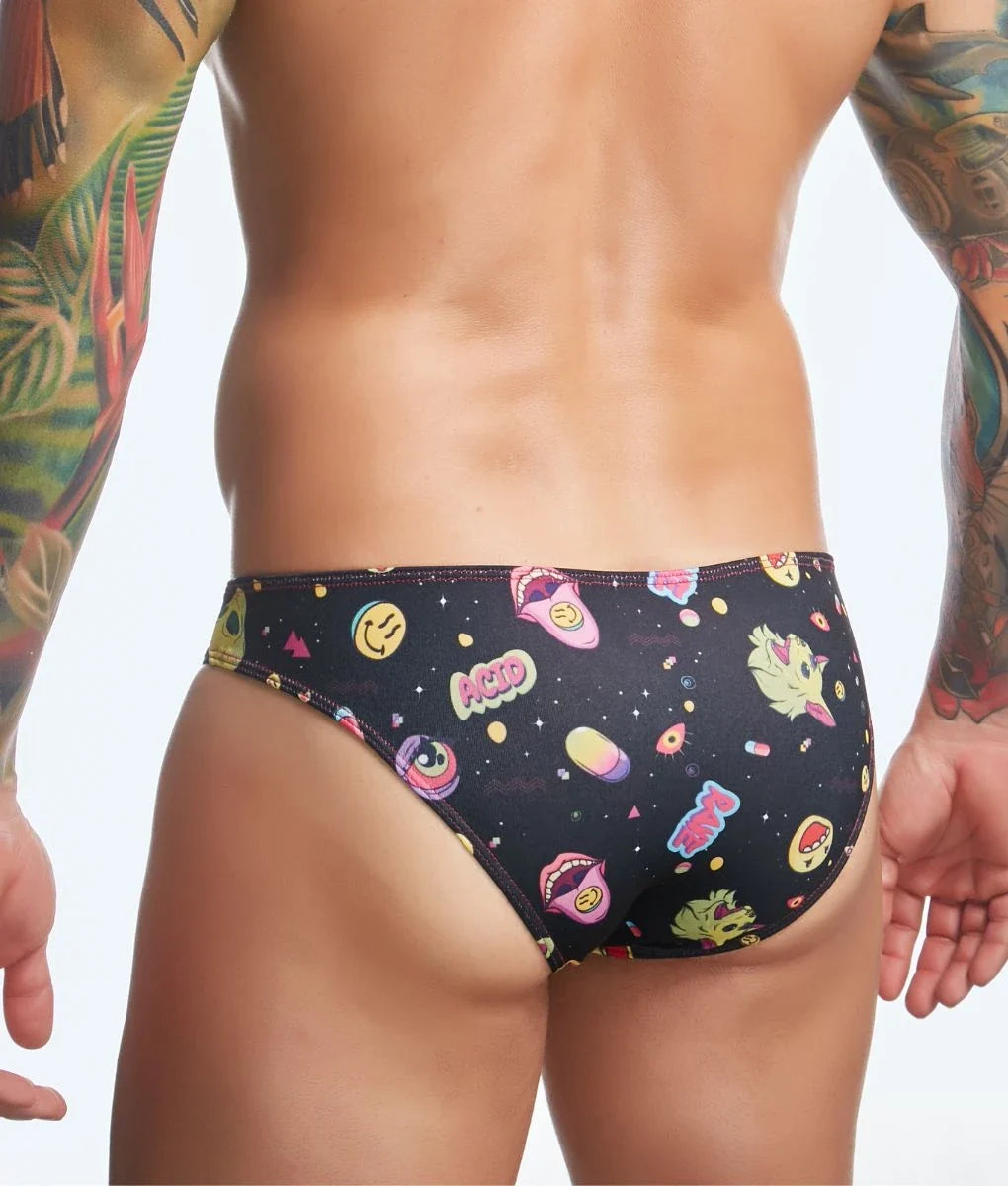 Printed Bikini Briefs - view 6